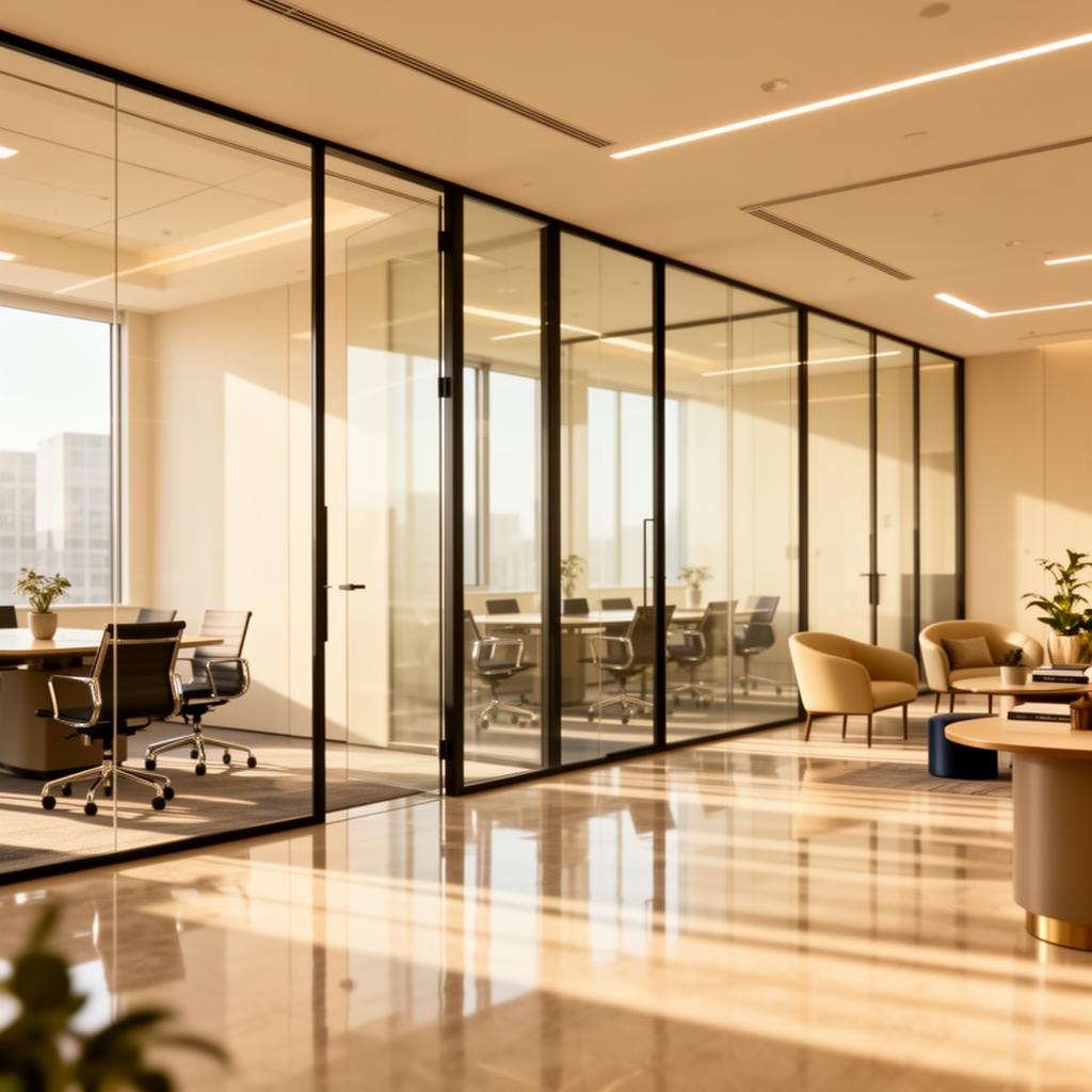 Clean professional office interior maintained by ProSpace