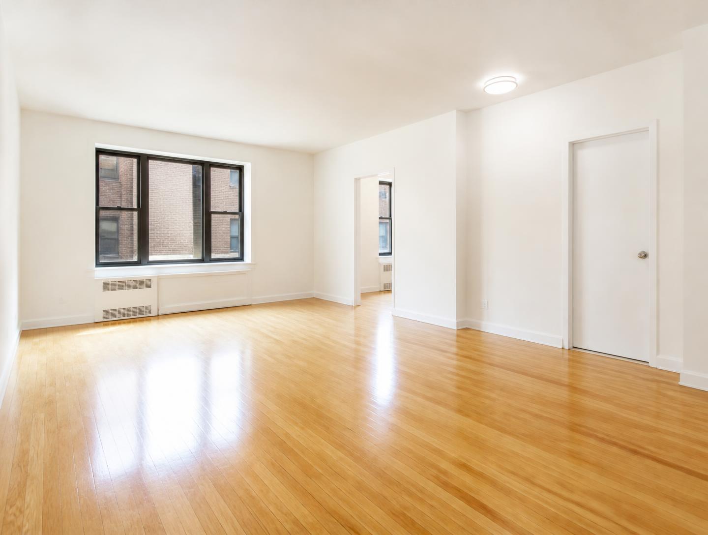 Empty freshly cleaned vacant unit ready for the next tenant